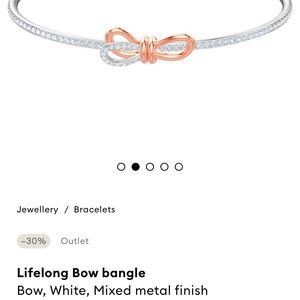 Swarovski Bow bracelet